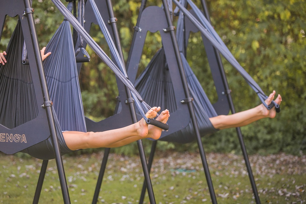 Aerial yoga